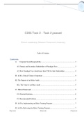 C206 ETHICAL LEADERSHIP TASK 2&sol;Ethical Leadership &lpar;Western Governors University&rpar;