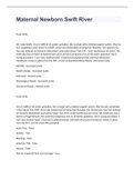 Maternal Newborn Swift River  exam 2023 with 100&percnt; correct answers