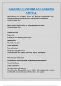 CAAN DCF QUESTIONS AND ANSWERS  RATED A&period; 