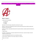 MATH 110 All Exams STATISTICS- Portage Learning GRADED A/LATEST VERSION