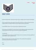 SSGT 2024 Questions and answers