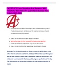 PN EXIT HESI Exam Questions And Answers With Rationale&sol; Best Rated A&plus; Guaranteed Success New Update 2023-2024