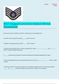 Ssgt Testing 2024 Questions and answers