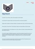 SSgt Board Questions and answers