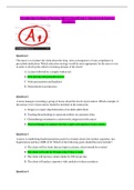 Chamberlain College of Nursing NR222 Final Exam 1&period; Questions &Answers &lpar;GradedA&rpar;