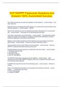  DVP SWPPP Flashcards Questions And Answers 100&percnt; Guaranteed Success&period;