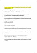 LMRT Assessment 1 2024 &vert; Actual Questions and Answers Latest Updated 2024&sol;2025 &lpar;Graded A&plus;&rpar;