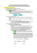 General Chemistry I--Intro to Chemistry: Balancing Chemical Equations, Chemical Equilibrium, Chemical Reactions in Aqueous Solution, and Identifying  & Classifying Chemical Reactions (Precipitation, Gas-Forming, Acid-Base, & Oxidation-Reduction), 32 Pages