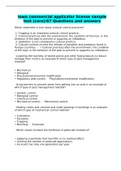 Iowa commercial applicator license sample test &lpar;core&rpar;&sol;67 Questions and answers