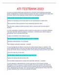 ATI TESTBANK 2023  A nurse is providing discharge instructions to a Chinese client regarding prescribed dietary modifications&period; During the teaching session the client continually turns away from the nurse&period; Which of the following nursing actions is most app