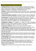 WGU Pathology Pre-Assessment 2023