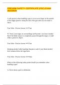 FIREARM SAFETY CERTIFICATE &lpar;FSC&rpar; EXAM 2024&sol;2025