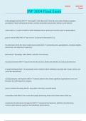 INP 3004 Final Exam Correct answers