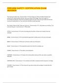 FIREARM SAFETY CERTIFICATION EXAM 2024&sol;2025 