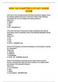 NOS 120 CHAPTER 5 STUDY GUIDE EXAM