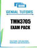 TMN3705 Exam Pack 2023