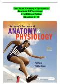 TEST BANK Anthony&rsquo;s Textbook of Anatomy & Physiology 21st Edition by Patton Thibodeau&vert; Latest Questions 100&percnt; Correct Answers