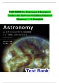 TEST BANK For Astronomy A Beginners Guide to the Universe&comma; 8th Edition by Chaisson&comma; Verified Chapters 1 - 18&comma; Complete Newest Version