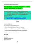 Test Bank for Essentials of Cultural Anthropology 3rd Editi