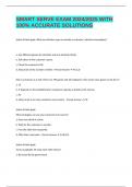 SMART SERVE EXAM 2024&sol;2025 WITH 100&percnt; ACCURATE SOLUTIONS