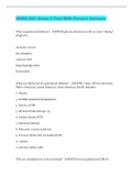 NURS 403- Exam 3 Test With Correct Answers
