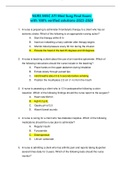 NURS MISC ATI Med Surg Final Exam-with 100&percnt; verified solutions-2023-2024 