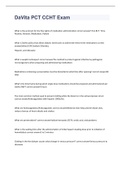 DaVita PCT CCHT Exam 2023 with 100&percnt; correct answers