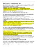AHIP Questions & Answers Graded A&plus; 2023