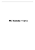 Grade 12 IEB/ CAPS Geography: Climatology - Mid-latitude cyclones