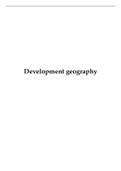 Grade 11 IEB/CAPS Development Geography