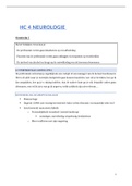 Samenvatting module 4: neurologie (hoorcollege 4)