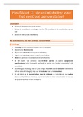 Samenvatting module 6: kinderneurologie (ontwikkeling centraal zenuwstelsel)