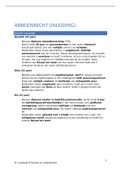 Samenvatting module 9: sociaal en arbeidsrecht (leerpad-R)