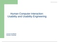 Computer Science - Usability Engineering 30th march 2023