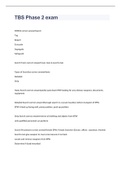 TBS Phase 2 exam 2023 with 100&percnt; correct answers