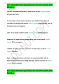 Emt Final 200 Exam Questions and Answers Latest 2023 Rated A&plus;