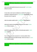 Emt Final 200 Exam Questions and Answers Latest 2023 Rated A&plus;