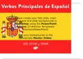Spanish revision verbs powerpoint