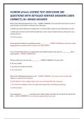 FLORIDA drivers LICENSE TEST 2024 EXAM 180  QUESTIONS WITH DETAILED VERIFIED ANSWERS &lpar;100&percnt;  CORRECT&rpar; &sol;A&plus; GRADE ASSURED Which of the following statements is true&quest; -