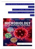 TEST BANK For Microbiology for the Healthcare Professional&comma; 3rd Edition By Karin C&period; VanMeter&comma; Robert J&period; Hubert&comma; All Chapters 1 - 25&comma; Complete Newest Version &lpar;100&percnt; Verified&rpar;