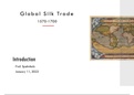Silk Trade Presenation