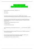 PAEA OBGYN EOR Topics&comma;Questions and Answers