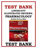 Lippincott Illustrated Reviews: Pharmacology (Lippincott Illustrated Reviews Series) 6th Edition by Karen Whalen TEST BANK Isbn-9781496384133