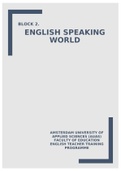 English Speaking World (ESW)