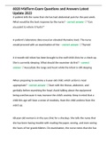 6020 MidTerm Exam Questions and Answers Latest Update 2023