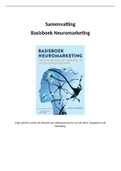 Neuromarketing samenvatting basisboek  (behaald met een 7,5)