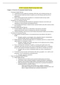 ATI RN Community Health Nursing Study Guide