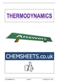 chemsheets thermodynamics answer booklet