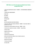MSF Ridercoach Pre-Assignment: RiderCoach Guide Components 2023