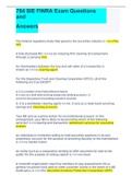 784 SIE FINRA Exam Questions and Answers&vert;Updated 2023&Tab;